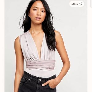 Free people 100 ways bodysuit